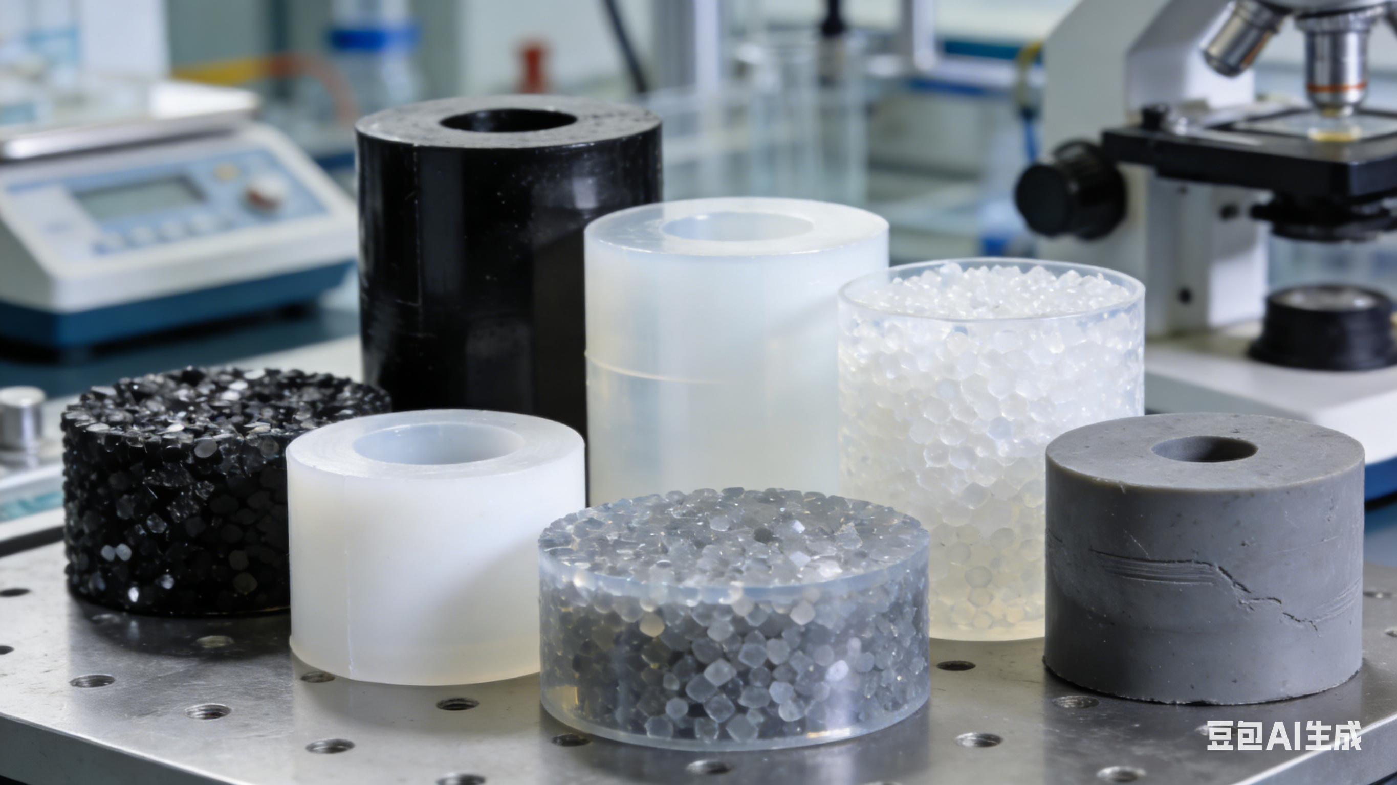 பிரபலமான அறிவியல்: பொறியியல் பிளாஸ்டிக் துகள்களின் மூன்று 