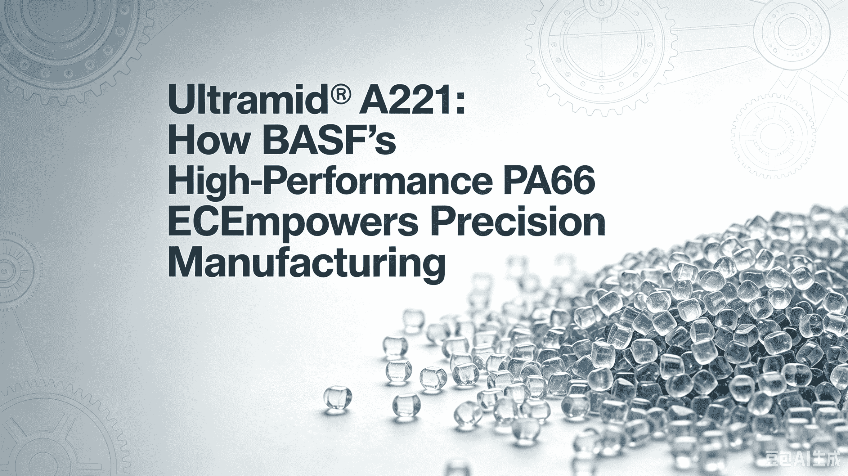 அல்ட்ராமிட் ® A221: BASF இன் உயர் செயல்திறன் PA66 துல்லியமான உற்பத்தியை எவ்வாறு மேம்படுத்துகிறது